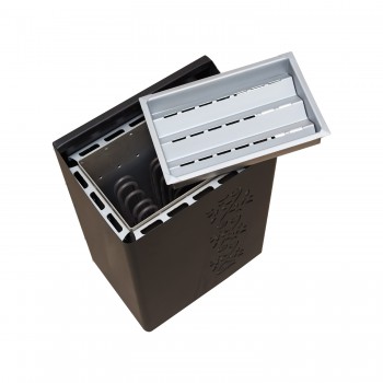 Електрична  камянка для сауни Дніпро "Лілея" 6 кВт 